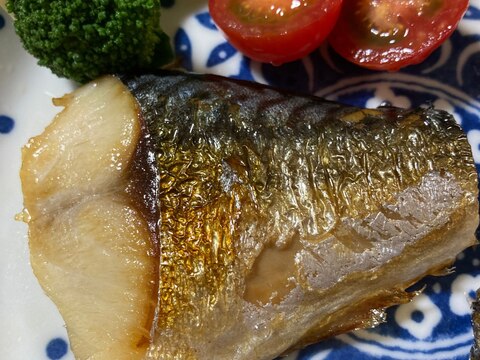 鯖の塩焼き　　フライパンで簡単に焼ける方法